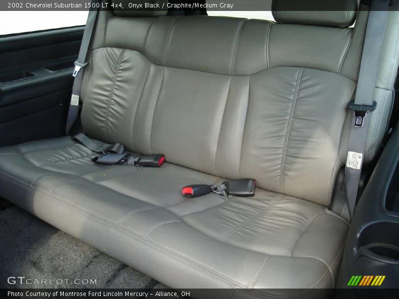 Onyx Black / Graphite/Medium Gray 2002 Chevrolet Suburban 1500 LT 4x4