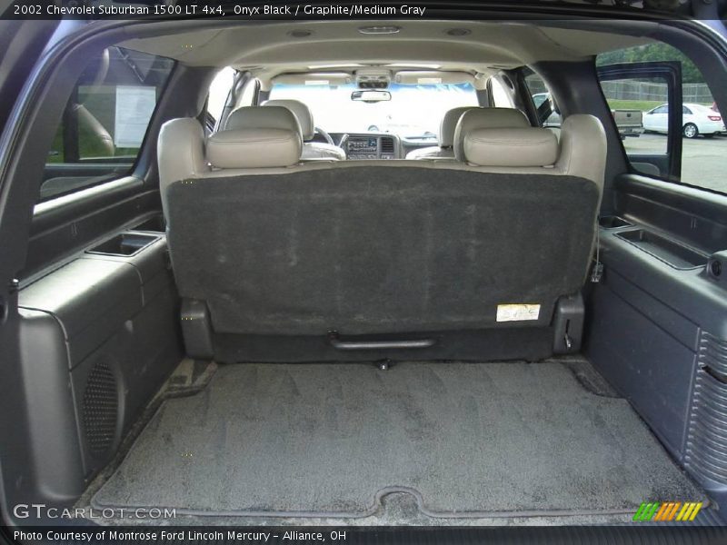 Onyx Black / Graphite/Medium Gray 2002 Chevrolet Suburban 1500 LT 4x4