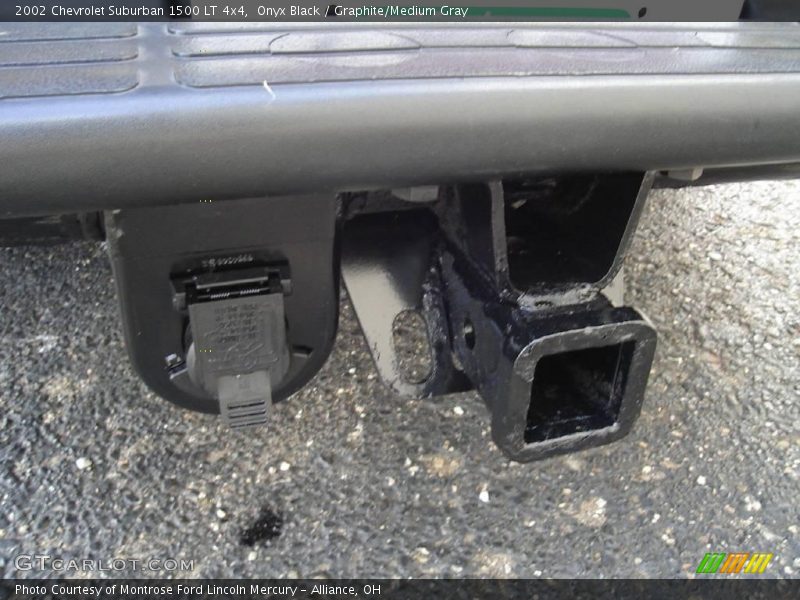 Onyx Black / Graphite/Medium Gray 2002 Chevrolet Suburban 1500 LT 4x4