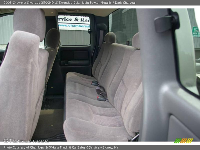 Light Pewter Metallic / Dark Charcoal 2003 Chevrolet Silverado 2500HD LS Extended Cab