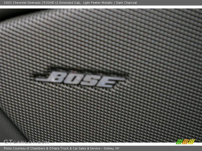 Light Pewter Metallic / Dark Charcoal 2003 Chevrolet Silverado 2500HD LS Extended Cab
