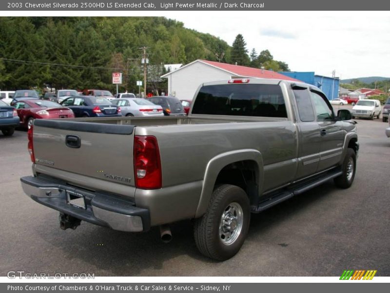 Light Pewter Metallic / Dark Charcoal 2003 Chevrolet Silverado 2500HD LS Extended Cab