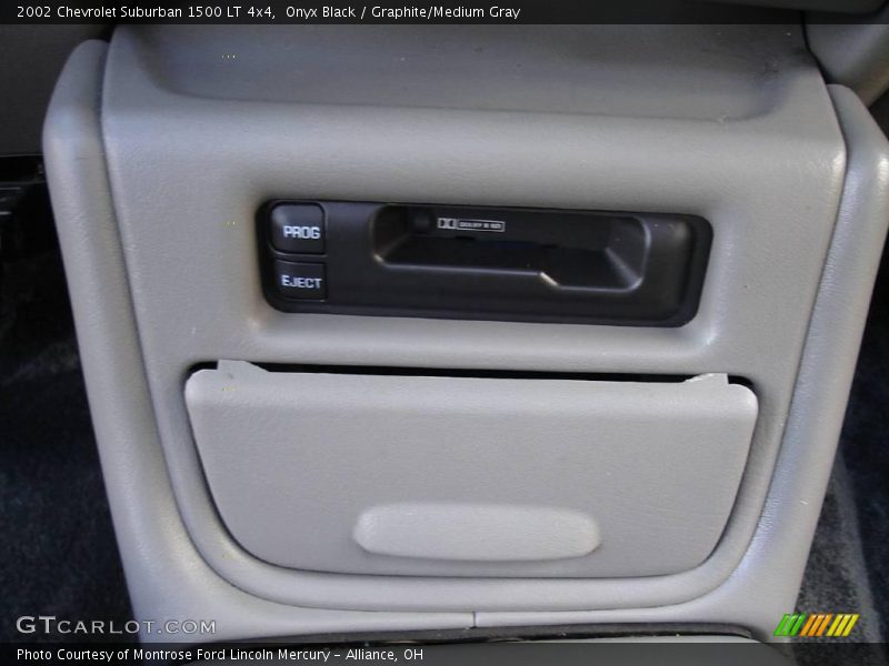 Onyx Black / Graphite/Medium Gray 2002 Chevrolet Suburban 1500 LT 4x4