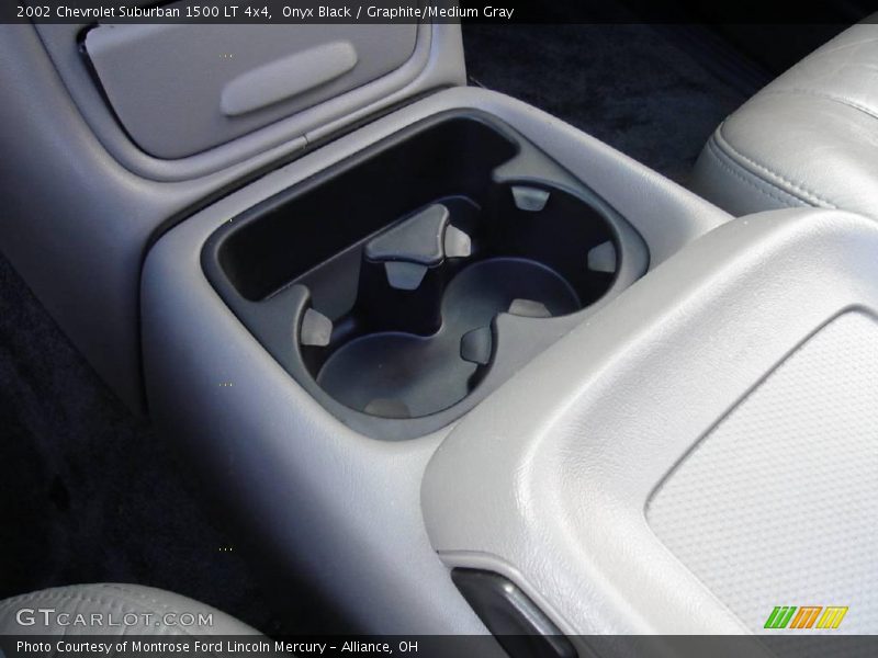 Onyx Black / Graphite/Medium Gray 2002 Chevrolet Suburban 1500 LT 4x4