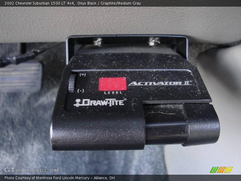 Onyx Black / Graphite/Medium Gray 2002 Chevrolet Suburban 1500 LT 4x4