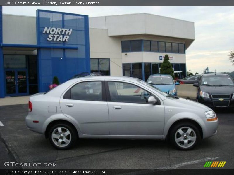 Cosmic Silver / Charcoal 2006 Chevrolet Aveo LS Sedan