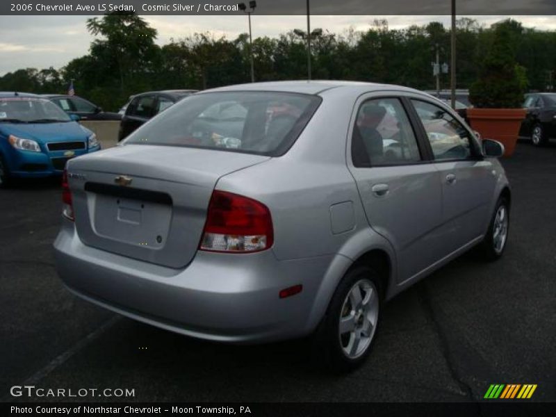 Cosmic Silver / Charcoal 2006 Chevrolet Aveo LS Sedan