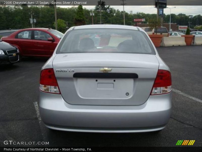 Cosmic Silver / Charcoal 2006 Chevrolet Aveo LS Sedan