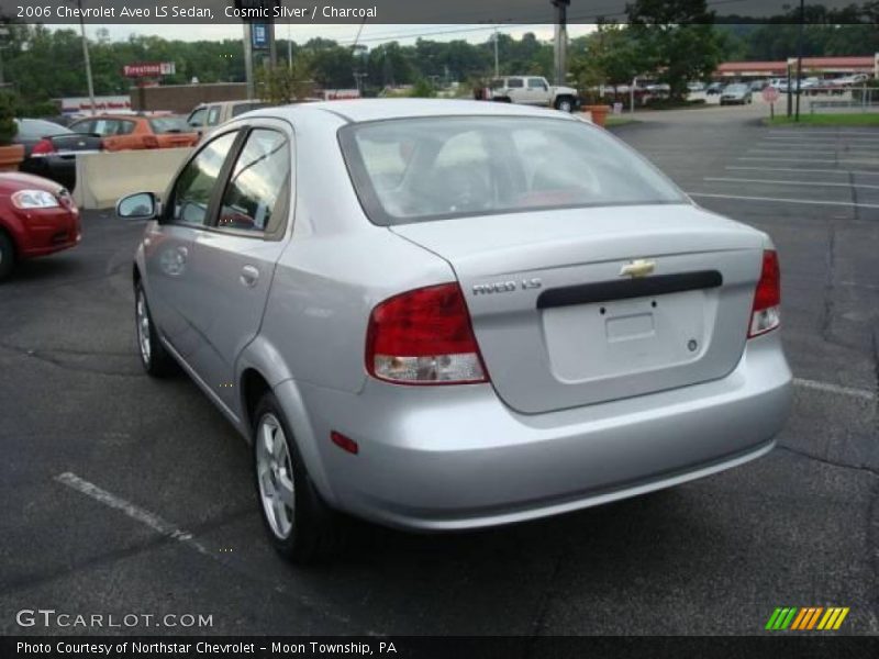 Cosmic Silver / Charcoal 2006 Chevrolet Aveo LS Sedan