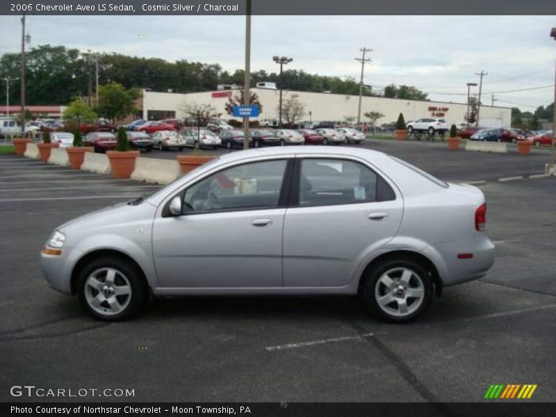 Cosmic Silver / Charcoal 2006 Chevrolet Aveo LS Sedan