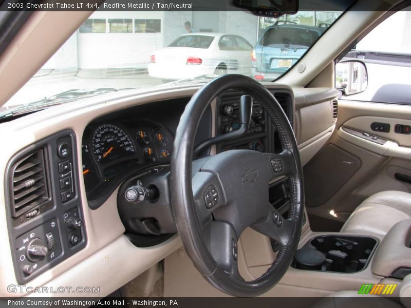 Redfire Metallic / Tan/Neutral 2003 Chevrolet Tahoe LT 4x4