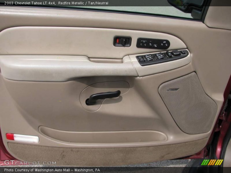 Redfire Metallic / Tan/Neutral 2003 Chevrolet Tahoe LT 4x4