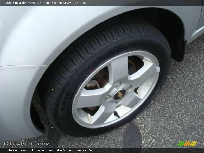 Cosmic Silver / Charcoal 2006 Chevrolet Aveo LS Sedan