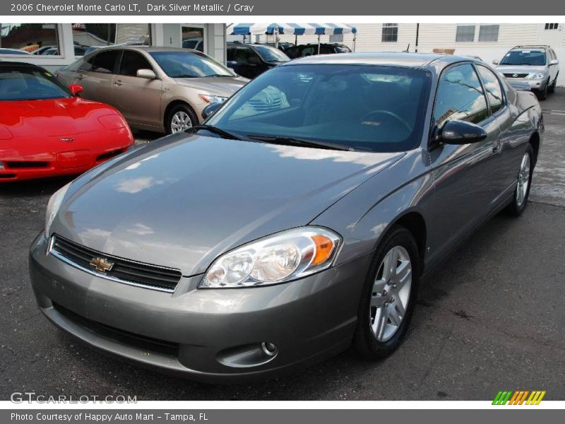 Dark Silver Metallic / Gray 2006 Chevrolet Monte Carlo LT