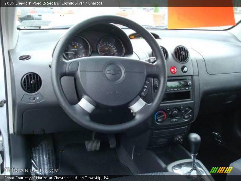 Cosmic Silver / Charcoal 2006 Chevrolet Aveo LS Sedan
