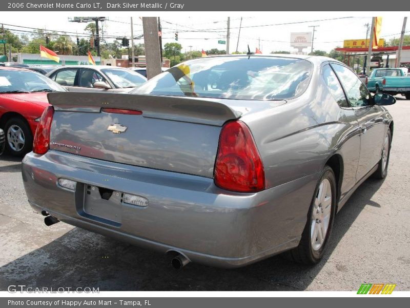 Dark Silver Metallic / Gray 2006 Chevrolet Monte Carlo LT