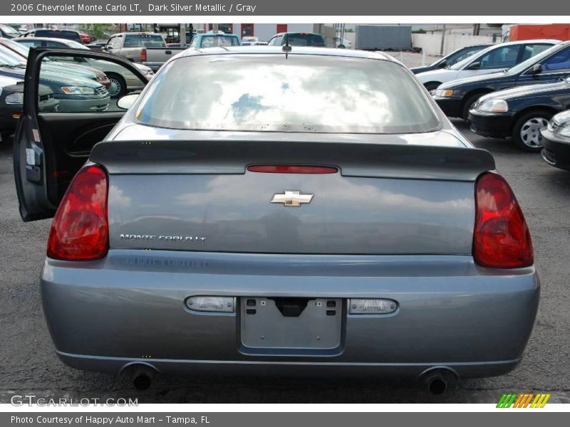 Dark Silver Metallic / Gray 2006 Chevrolet Monte Carlo LT