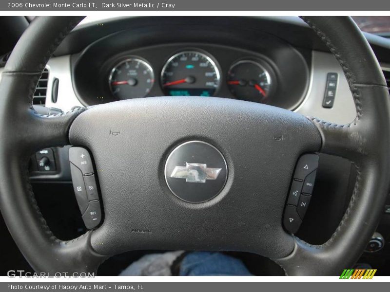 Dark Silver Metallic / Gray 2006 Chevrolet Monte Carlo LT