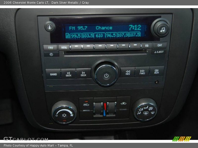 Dark Silver Metallic / Gray 2006 Chevrolet Monte Carlo LT