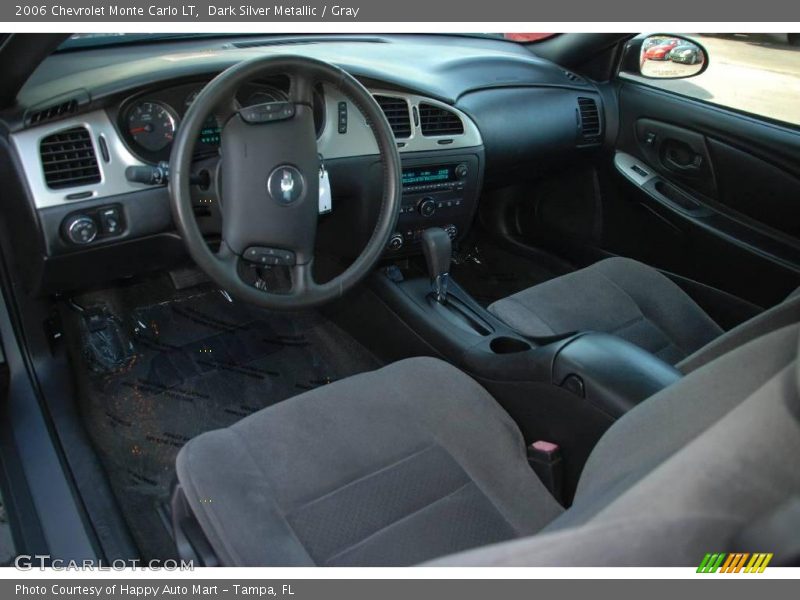 Dark Silver Metallic / Gray 2006 Chevrolet Monte Carlo LT