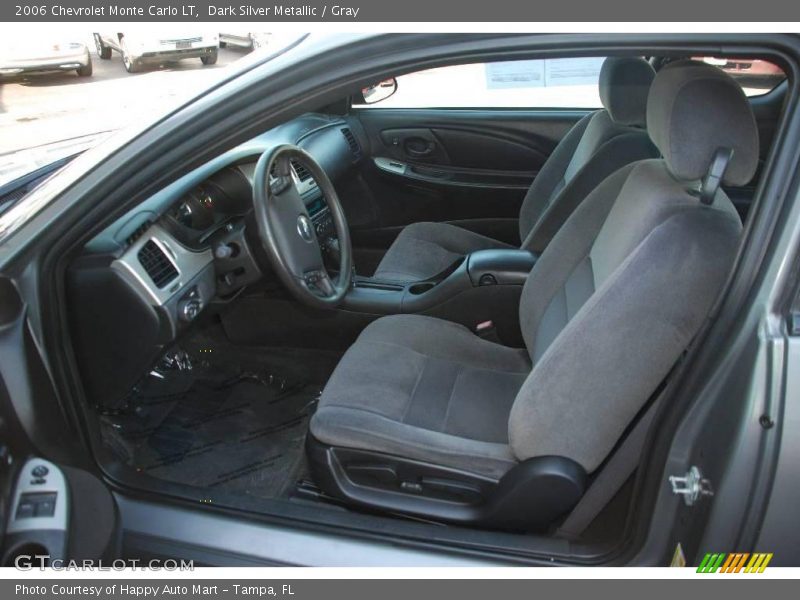Dark Silver Metallic / Gray 2006 Chevrolet Monte Carlo LT