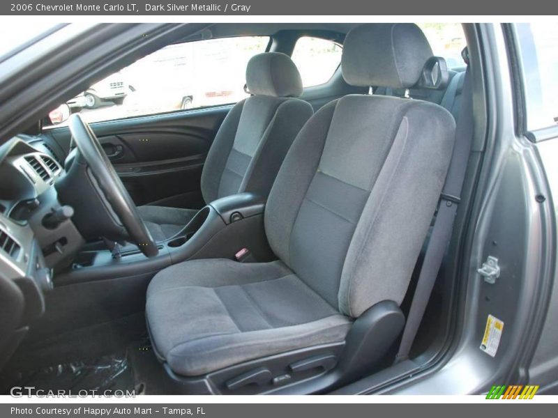 Dark Silver Metallic / Gray 2006 Chevrolet Monte Carlo LT