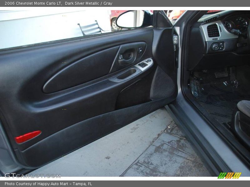 Dark Silver Metallic / Gray 2006 Chevrolet Monte Carlo LT