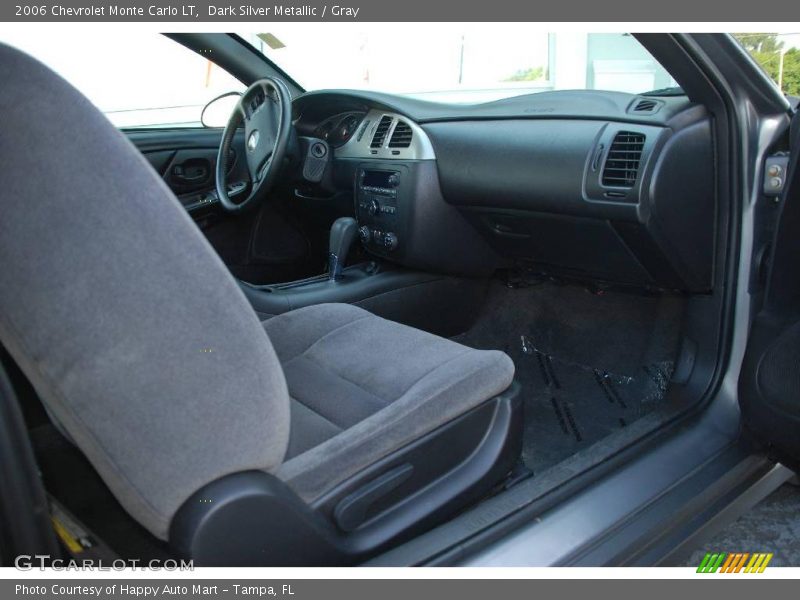 Dark Silver Metallic / Gray 2006 Chevrolet Monte Carlo LT
