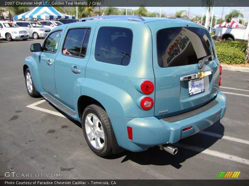 Golden Teal Metallic / Gray 2007 Chevrolet HHR LT
