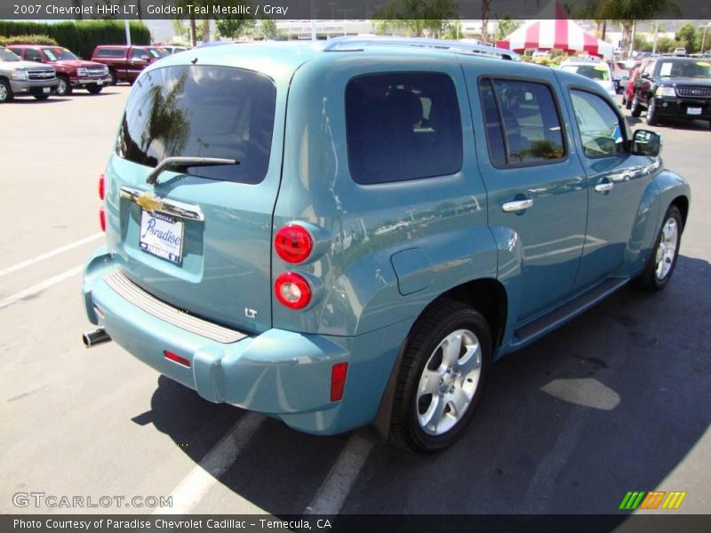 Golden Teal Metallic / Gray 2007 Chevrolet HHR LT