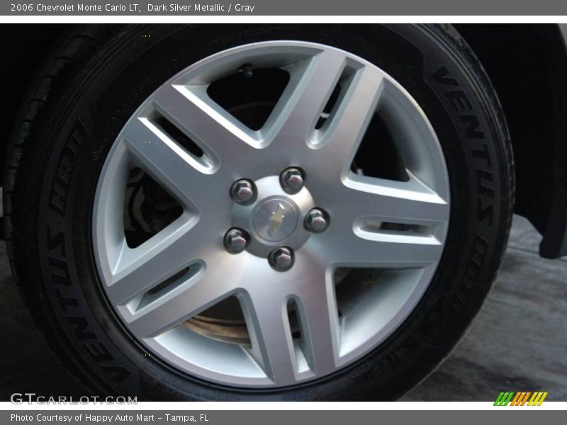 Dark Silver Metallic / Gray 2006 Chevrolet Monte Carlo LT