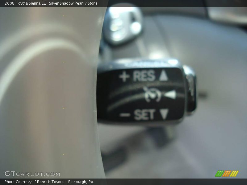 Silver Shadow Pearl / Stone 2008 Toyota Sienna LE