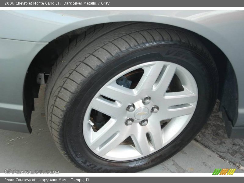 Dark Silver Metallic / Gray 2006 Chevrolet Monte Carlo LT