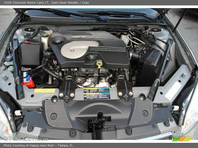 Dark Silver Metallic / Gray 2006 Chevrolet Monte Carlo LT