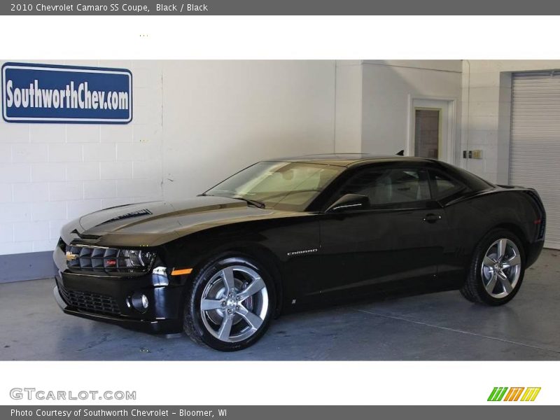 Black / Black 2010 Chevrolet Camaro SS Coupe