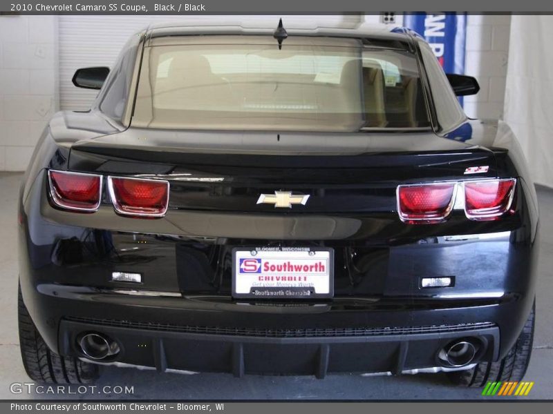 Black / Black 2010 Chevrolet Camaro SS Coupe