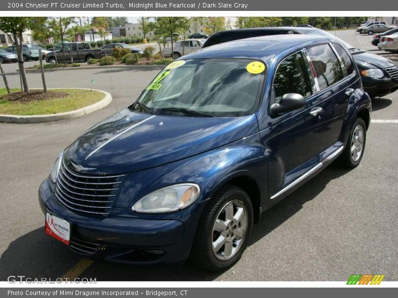 Midnight Blue Pearlcoat / Dark Slate Gray 2004 Chrysler PT Cruiser Limited Turbo