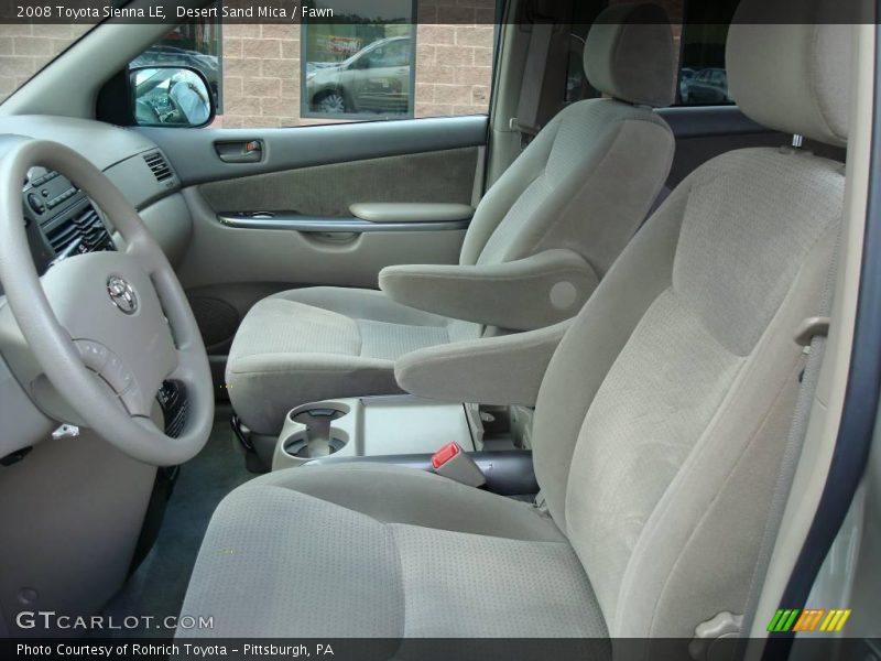 Desert Sand Mica / Fawn 2008 Toyota Sienna LE