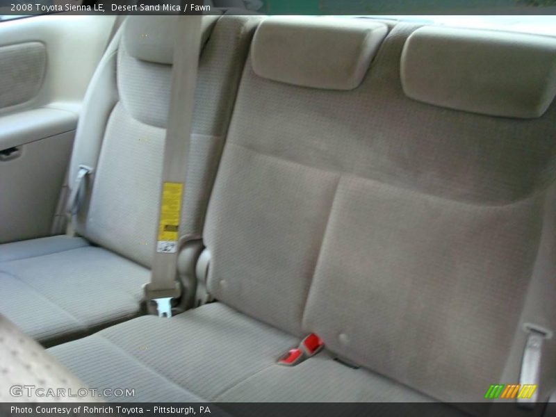 Desert Sand Mica / Fawn 2008 Toyota Sienna LE