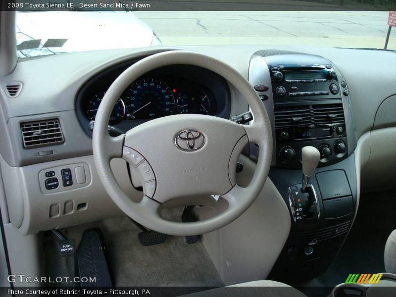 Desert Sand Mica / Fawn 2008 Toyota Sienna LE