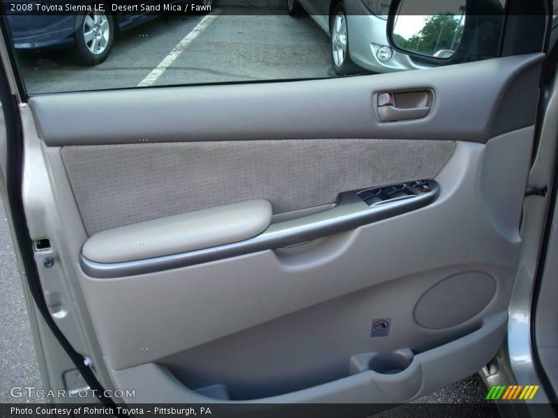 Desert Sand Mica / Fawn 2008 Toyota Sienna LE