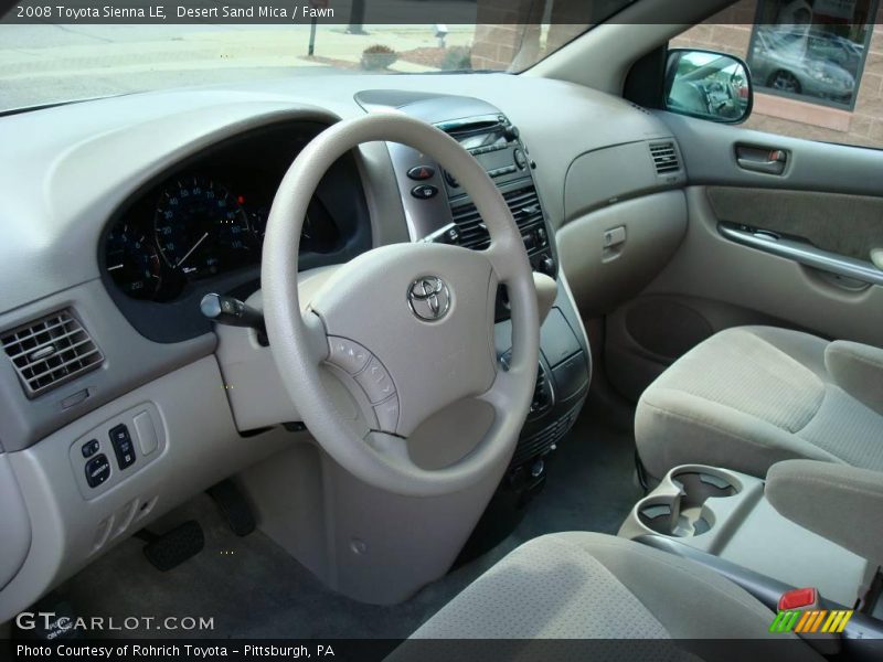 Desert Sand Mica / Fawn 2008 Toyota Sienna LE