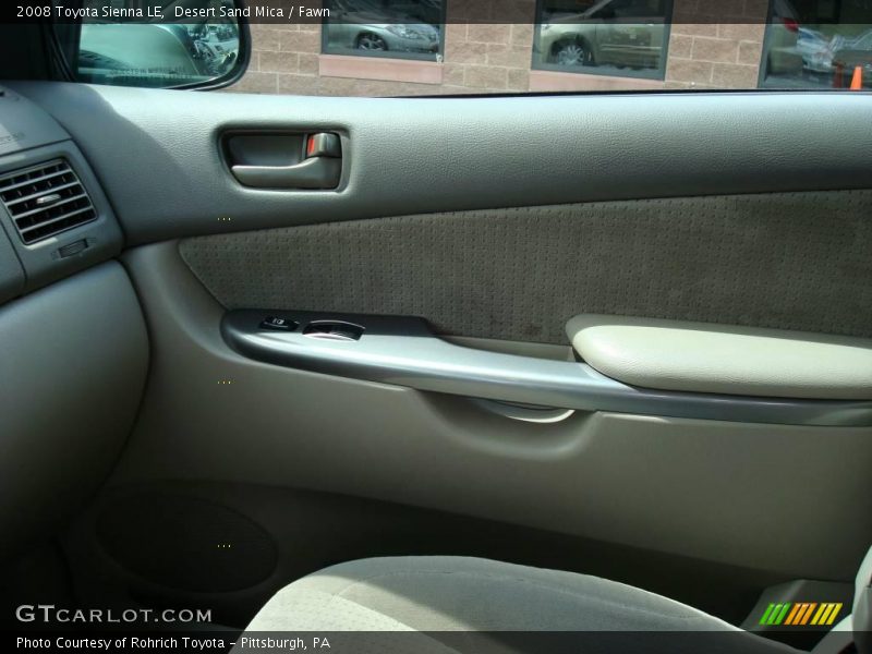 Desert Sand Mica / Fawn 2008 Toyota Sienna LE