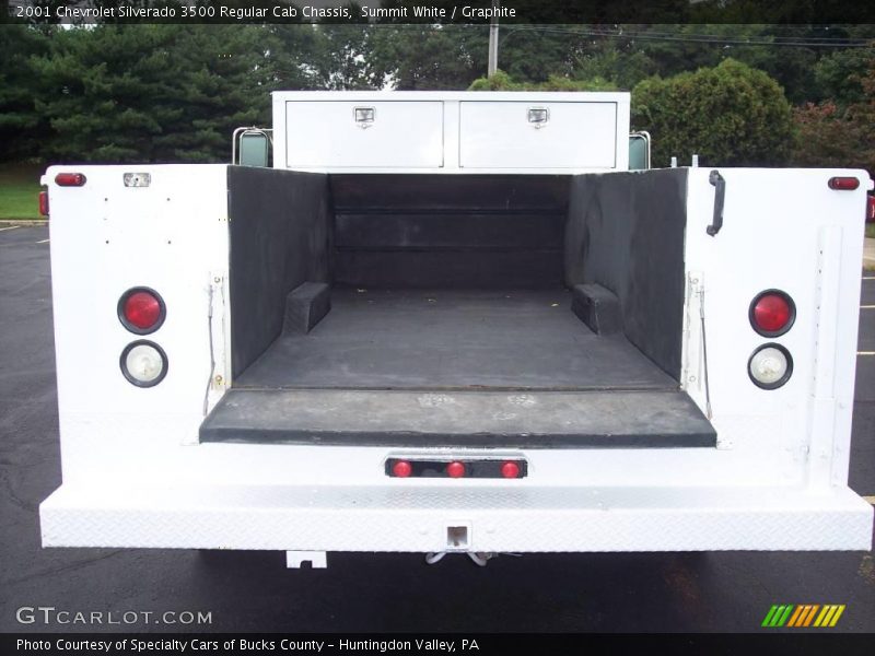 Summit White / Graphite 2001 Chevrolet Silverado 3500 Regular Cab Chassis