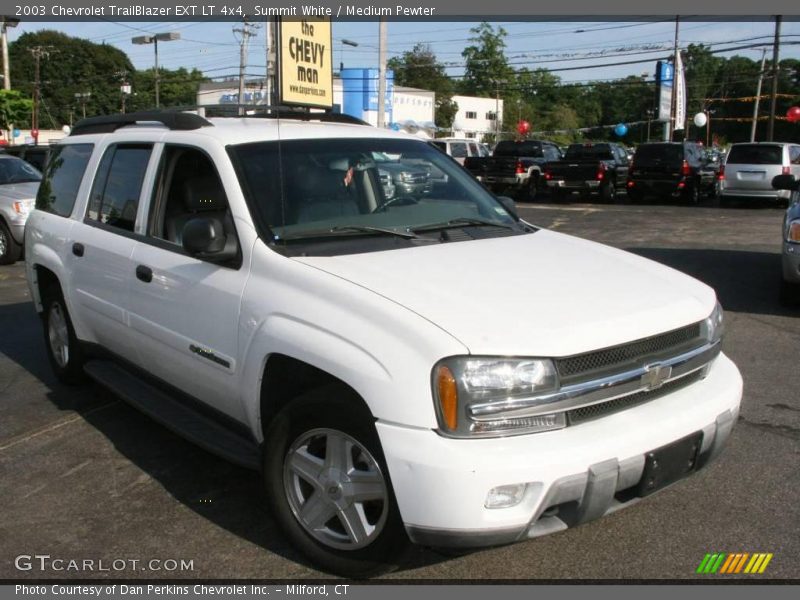 Summit White / Medium Pewter 2003 Chevrolet TrailBlazer EXT LT 4x4