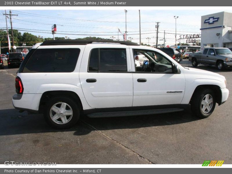 Summit White / Medium Pewter 2003 Chevrolet TrailBlazer EXT LT 4x4