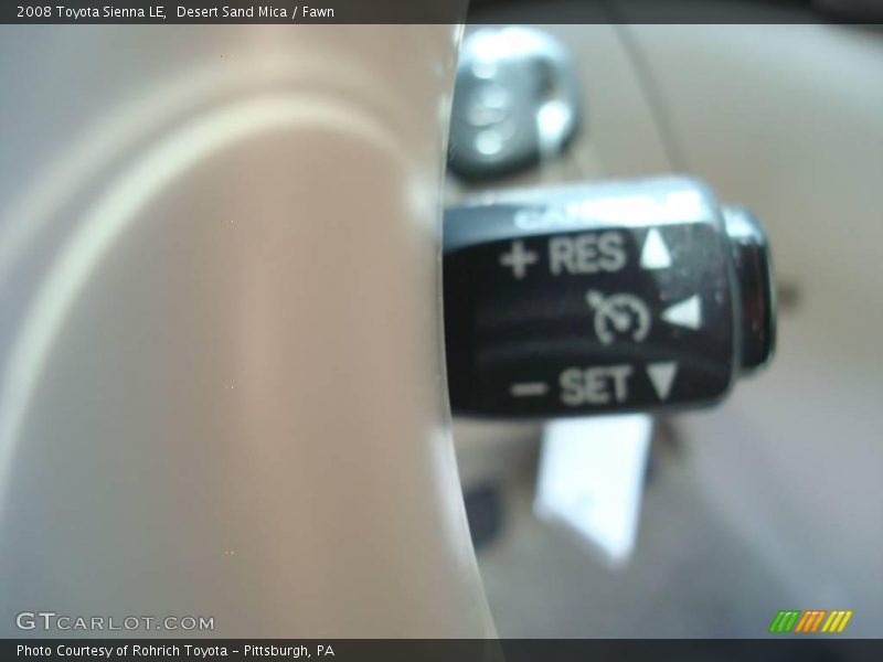 Desert Sand Mica / Fawn 2008 Toyota Sienna LE