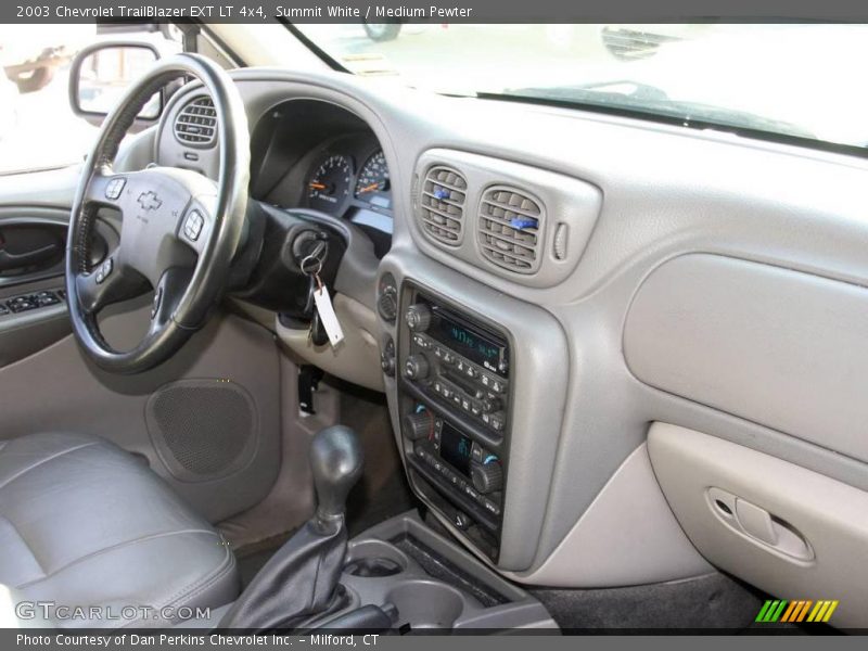 Summit White / Medium Pewter 2003 Chevrolet TrailBlazer EXT LT 4x4