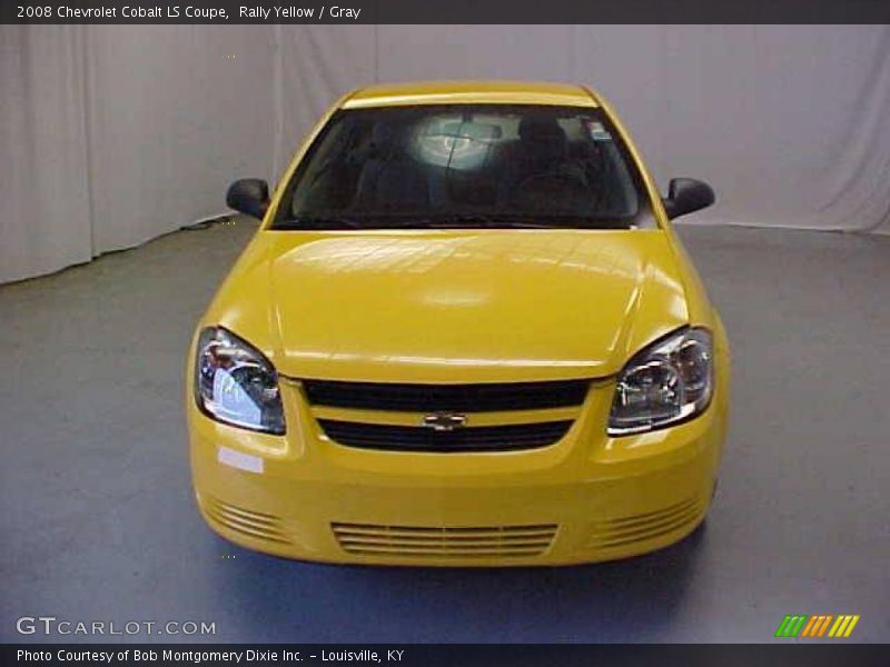 Rally Yellow / Gray 2008 Chevrolet Cobalt LS Coupe