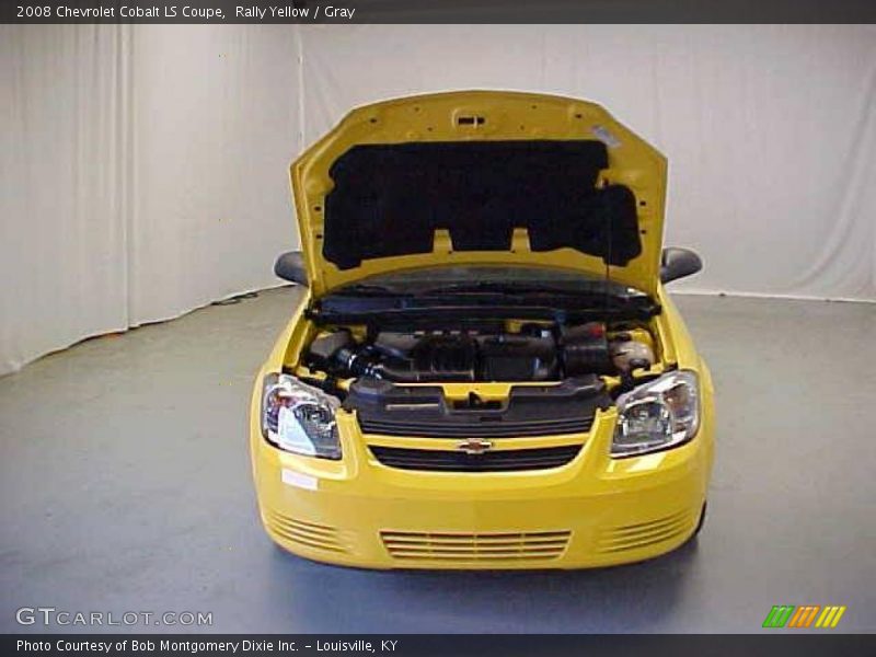 Rally Yellow / Gray 2008 Chevrolet Cobalt LS Coupe